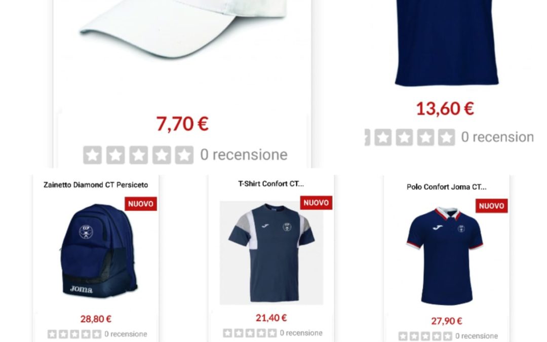 Lo Shop ufficiale CTP è online