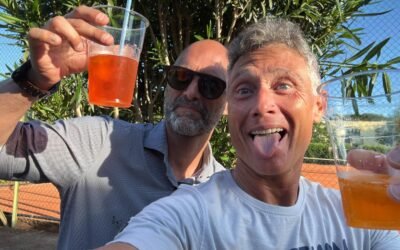 Ferrari e Chiodi, compagni di allenamento VOLANO NEI TORNEI INDIVIDUALI OVER 45 e 55 – il C.T.P ne mette due nella race in proiezione Master di Novembre!!  