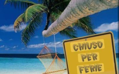 CHIUSURE ESTIVE X FERIE CENTRO TENNIS PERSICETO